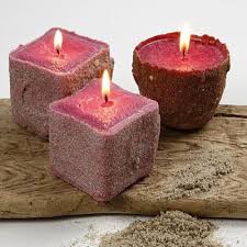 Beetroot Candle